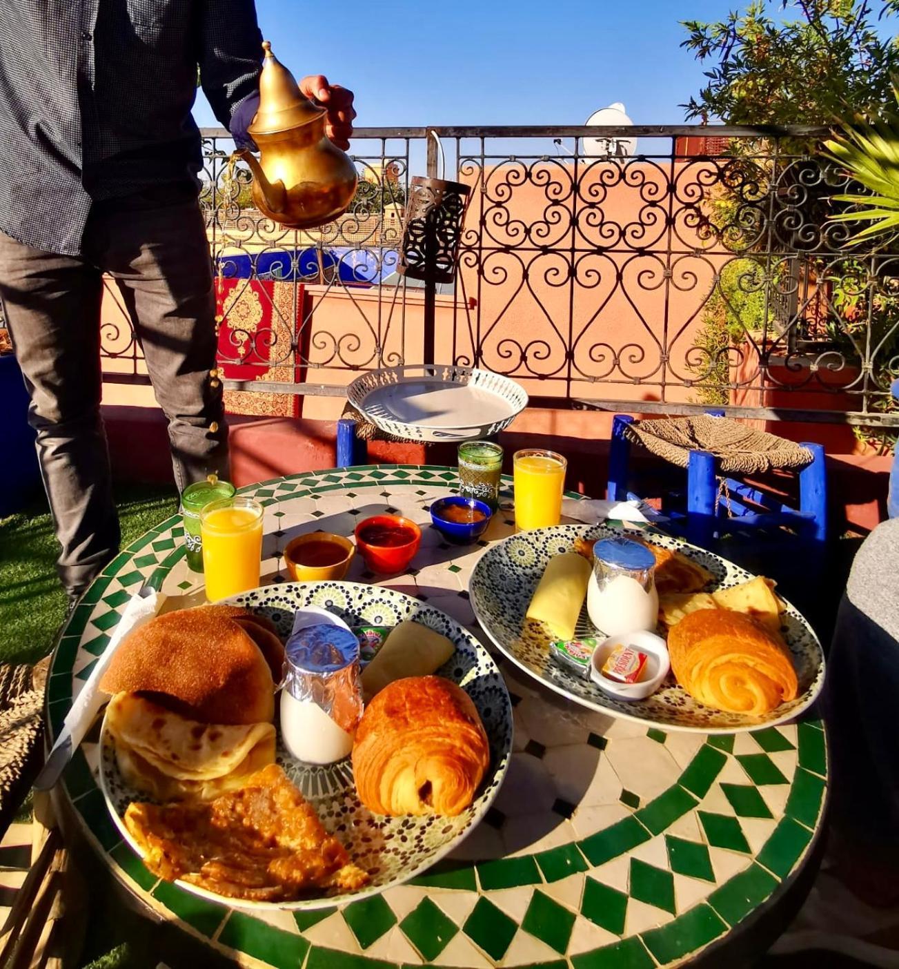 Riad Dar Tiflet Marrakesh Eksteriør bilde